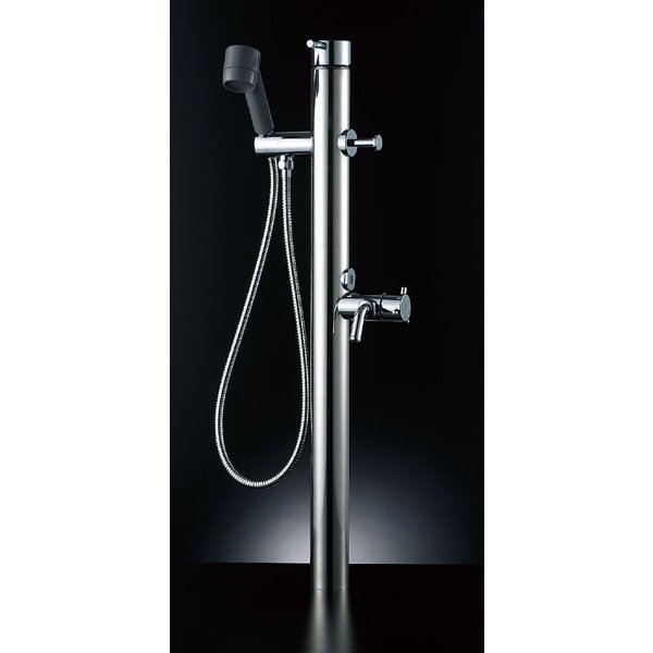 屋外で手軽にシャワーやお湯が使える水栓柱 LIXIL INAX（リクシル イナックス）シャワー付水栓柱 LF-932SHK