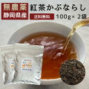 国産無農薬紅茶『かぶならし』100g 2袋セット【無添加】【国産紅茶・和紅茶・地紅茶・静岡産】【送料無料】