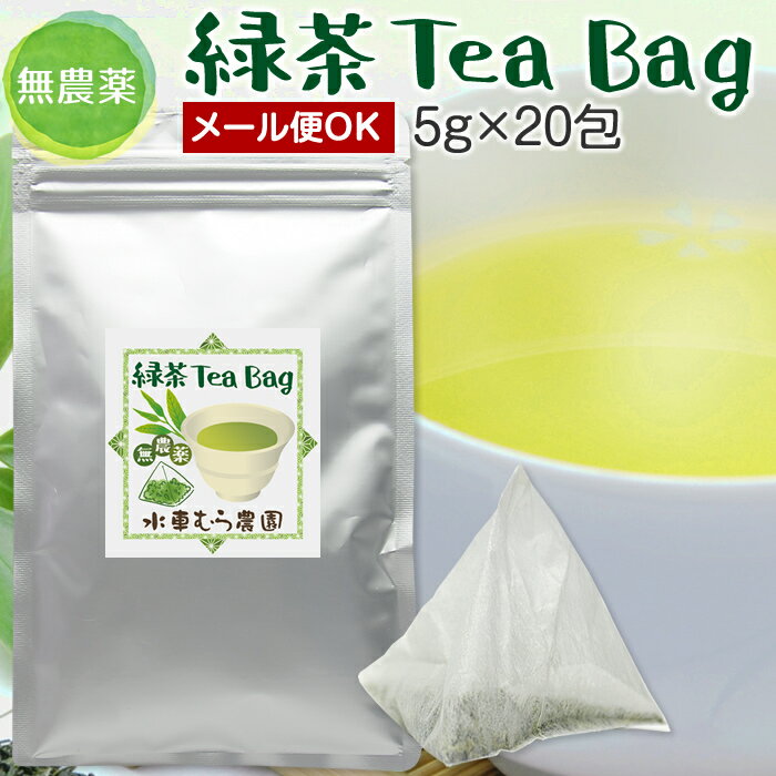 無農薬茶『緑茶のティーバッグ』5g