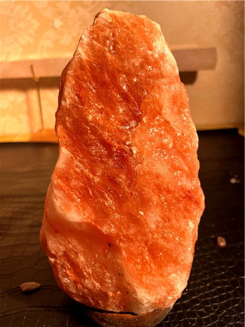 極少品天然塩晶灯原石 約: 210mm 重さ:2000g【送料無料】 42U04b/B86U3D