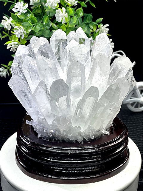 水晶 クラスター 1545G 最強の浄化力を持つ  送料無料 高透明度 天然石...