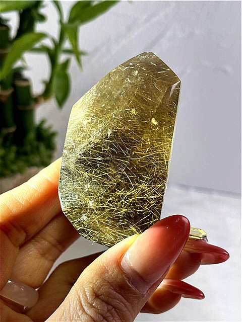 ゴールドルチルクォーツ原石 天然石 金運  送料無料 200P06D/YT7P3