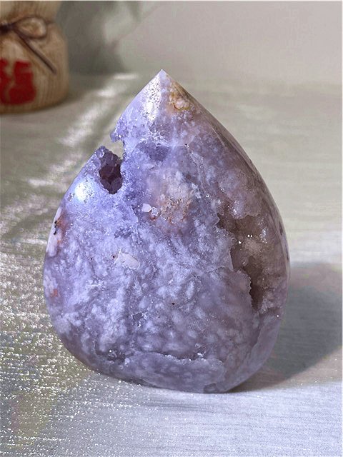 ピンクアメジスト原石 ☆天然石【送料無料】【台座 付き】444Y30D/YT7Y3