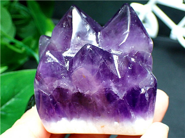 アメジスト ハリネズミ 原石 家庭円満 天然石【送料無料】47G08/B81G8