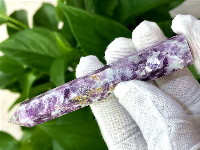 雲母六角柱 天然【送料無料】YTH10U11D/B86U2D