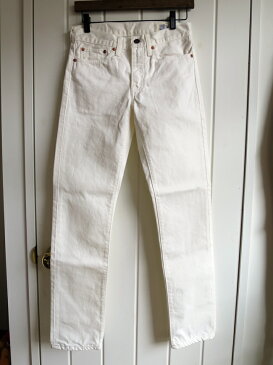 orslow オアスロウ IVY FIT JEANS 【LADY'S】　アイビーフィット　ジーンズ　ホワイト レディース107　SLIM FIT White