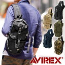 \マラソン期間中最大P22倍/ ボディバッグ メンズ レディース ブランド アヴィレックス AVIREX avx305 正規取扱店 男女兼用 ワンショルダー バ...