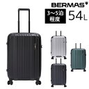 ＼楽天カード利用で最大P12倍／バーマス BERMAS ハード キャリー スーツケース 54L 中型 3～4泊程度 ヘリテージ2 ファスナー58C 60531 メンズ レディース ポイント10倍 送料無料 無料手荷物サイズ  nwar