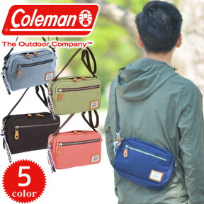 ＼楽天カード利用で最大P12倍／ コールマン ショルダーバッグ ショルダー ポーチ Coleman 正規取扱店 2way ジャーニー 21917 ショルダーポーチ 斜めがけバッグ カバン メンズ レディース キッズ ポイント10倍 送料無料 誕生日プレゼント ギフト ラッピング無料