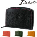 \マラソン期間中最大P22倍/ ダコタ Dakota 二つ折り財布 折財布 リリーヴォ 31250(30650) ブラック ピンク グリーン マスタード 七宝文...