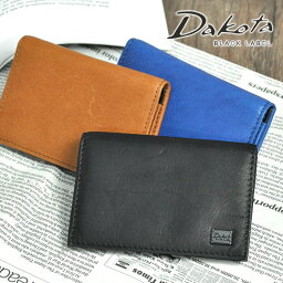 ダコタ 名刺入れ メンズ ＼4/20限定 最大P14倍／ ダコタブラックレーベル Dakota black label カードケース 名刺入れ ＼Waxy／ ワキシー／ 625915(625905) メンズ ポイント10倍 送料無料 プレゼント ギフト ラッピング無料 ブランド 上品 コンパクト plup0424