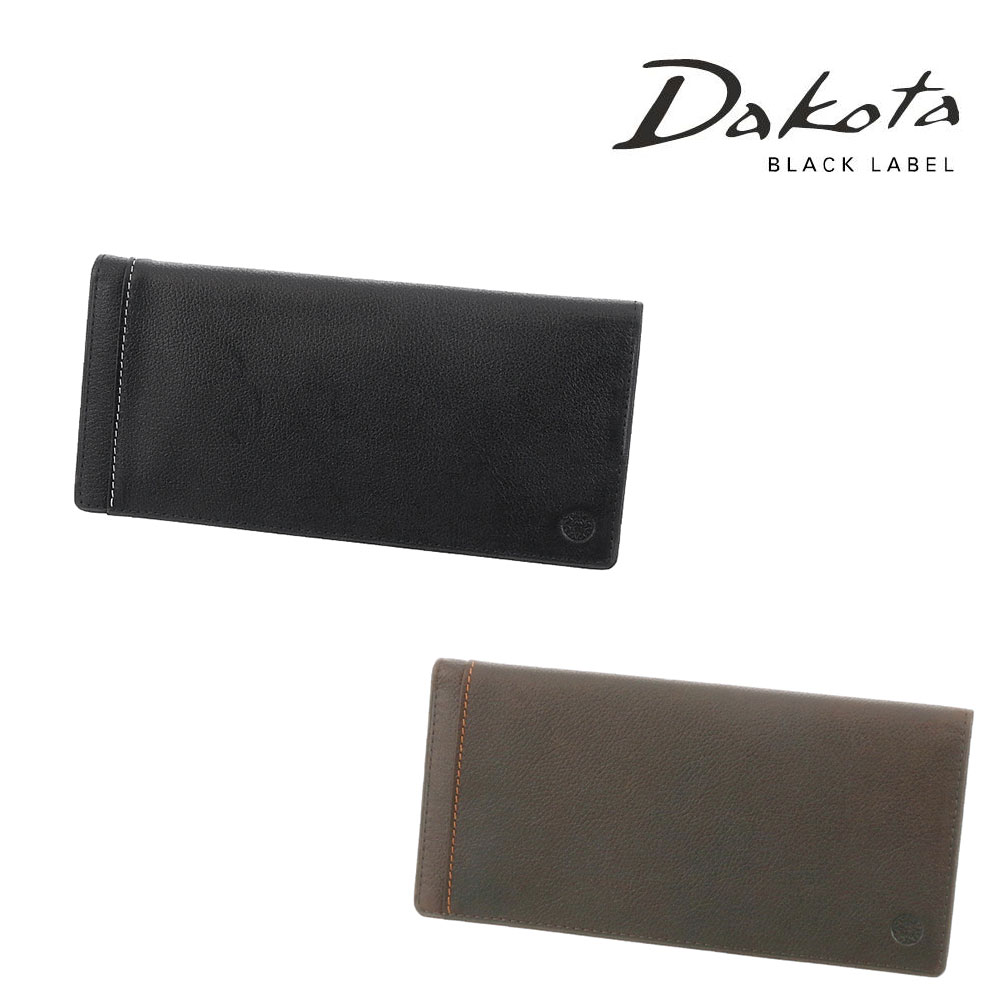 ダコタ 長財布（メンズ） ＼6/1限定 最大P16倍／ ダコタブラックレーベル Dakota black label リバーIV 長財布 ウォレット 620719(620709) 牛革 本革 メンズ レディース ブラック 小銭入れなし P10倍 送料無料 あす楽 誕生日プレゼント ギフト プレゼント ラッピング無料 plup0424 父の日