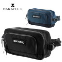 マキャベリック MAKAVELIC ウエストバッグ ファニーパック ボディバッグ ダムーブウエストバッグ トラックス DA MOVE WAISTBAG 3107-10302 メンズ レディース 斜め掛け カジュアル ブラック 送料無料 ラッピング 