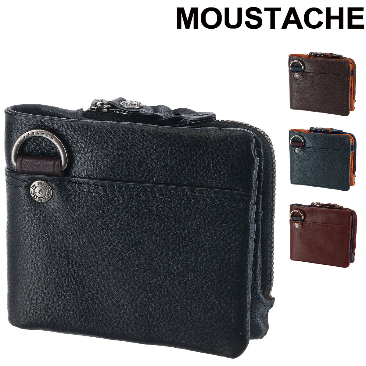 楽天市場】moustache ムスタッシュ 二つ折り財布の通販 楽天市場】moustache ムスタッシュ 二つ折り財布の通販