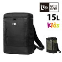 \超ポイントバック祭最大P16倍/ニューエラ バッグ リュックサック デイパック バックパック NEW ERA キッズ ユースボックスパック 15L A4サイズ...