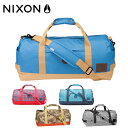 \楽天カード利用で最大P12倍/ 在庫限り【正規取扱店】 ニクソン NIXON 2way ダッフルバッグ ボストンバッグ 修学旅行 ショルダーバッグ ボストンバ...