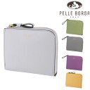 \7/15限定 最大P19倍/ ペレボルサ 財布 二つ折り財布 折財布 PELLE BORSA フィーネグッズ L字ファスナーミニ財布 205444 牛革 レデ...