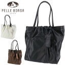 \楽天カード利用で最大P12倍/ ペレボルサ PELLE BORSA トートバッグ ショルダーバッグ Cheers チアーズ 204649 ブラック アイボリー...