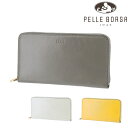 \マラソン期間中最大P22倍/ ペレボルサ 財布 長財布 コンパクト 薄マチ 本革 PELLE BORSA ミナト ラウンドコンパクト長財布 203506 レデ...