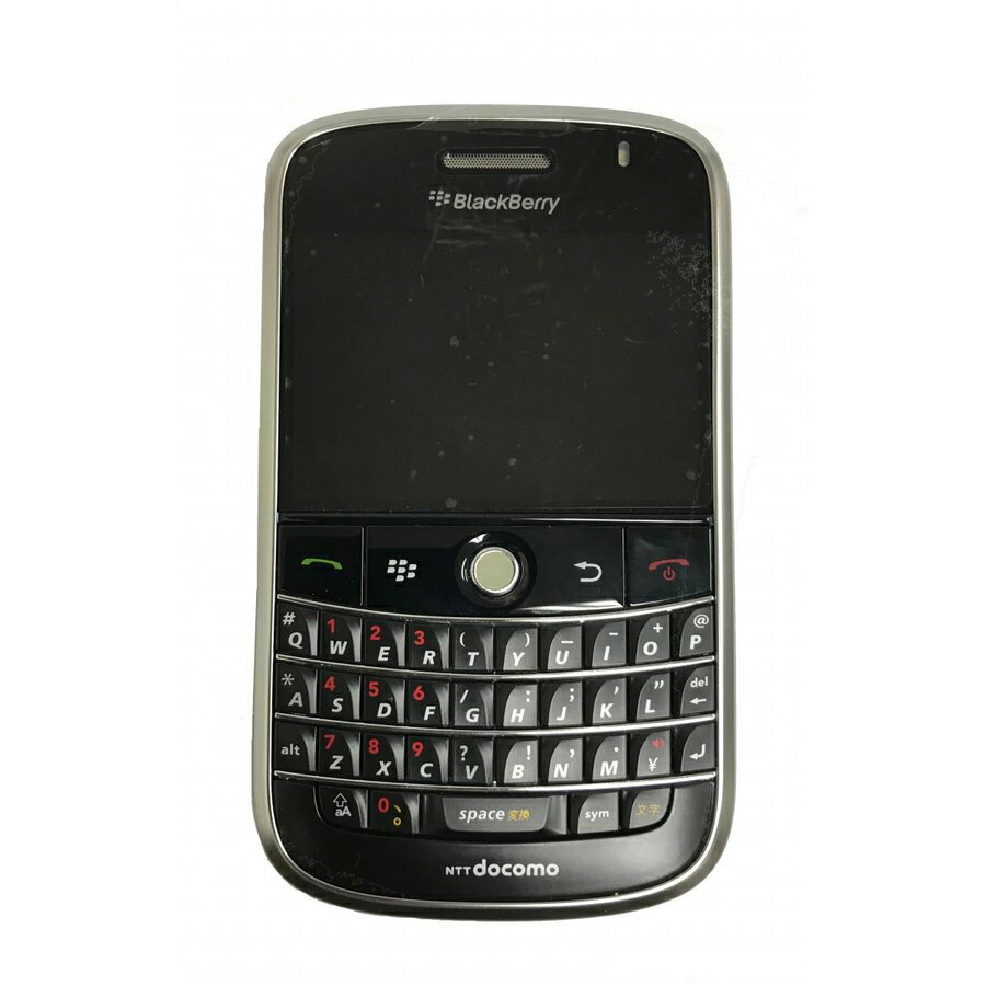  新古品 docomo BlackBerry Bold 9000 NW〇 白ロム ブラックベリーボールド9000 スマートフォン