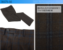 【在庫処分☆1本2,200円】秋冬物 ノータック カーゴ スラックス 高級生地 アルパカ slacks pants カーゴパンツ パンツ メンズ メンズパンツ ビジネス スリム 紳士服 オフィス（ウエスト72～92cm）