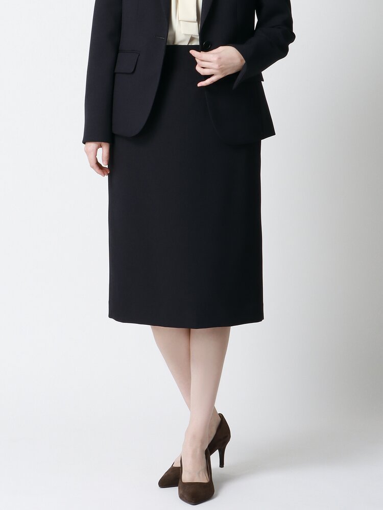 レディース 秋 冬 タイトスカート 洗える ウォッシャブル 防シワ シワになりにくい ビジネス オフィス ..