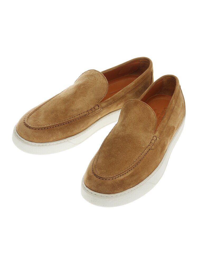 メンズ スニーカーローファー 靴 シューズ Jalan Sriwijaya サイドマッケイ製法 ヒール3.0cm スウェー..