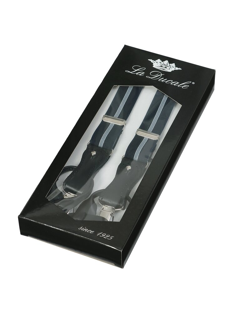 メンズ 紳士服 フォーマル 小物 サスペンダー La Ducale スーツスクエア Y字 クリップ留め ボタン留め ..