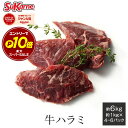 【24時間限定！40％OFF】【送料無料】冷凍牛ハラミ 約5〜6kg前後（4〜6パック）筋引き ハンギングテンダー サガリ ハラミ ハラミステーキ グレインフェッドビーフ 穀物肥育 焼肉 BBQ ステーキ 赤身肉 タンパク質 お徳用 誕生日 スカルネ 業務用 贈り物 お祝い 牛肉