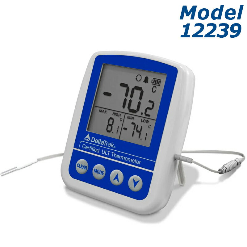 Rakuten - デルタトラック 超低温フリーザー用 最高/最低アラーム付デジタル温度計 Model 12239