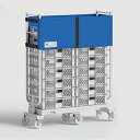 【ポイント10倍】エコバンド(6輪カート用) CT-B45W-6 450mm×3.5m 対応外周300~335cm ブルー色 1枚