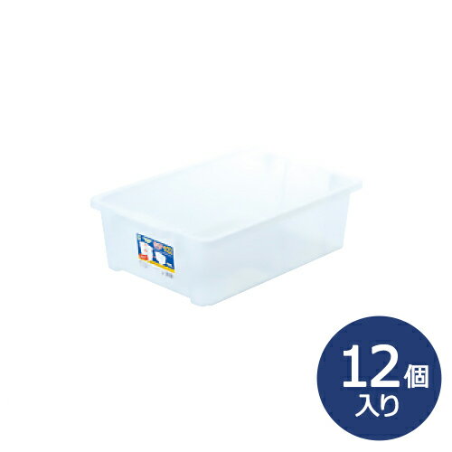 【ポイント20倍】ボックスマニア #22 約365×550×160(H)mm 収納ケース 収納ボックス 小物入れ スタッキング ネスティング 12個セット