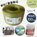 【ポイント10倍】手芸用PPバンド うぐいす 信越工業製 手芸用 PPバンド 小巻 15mm×100m