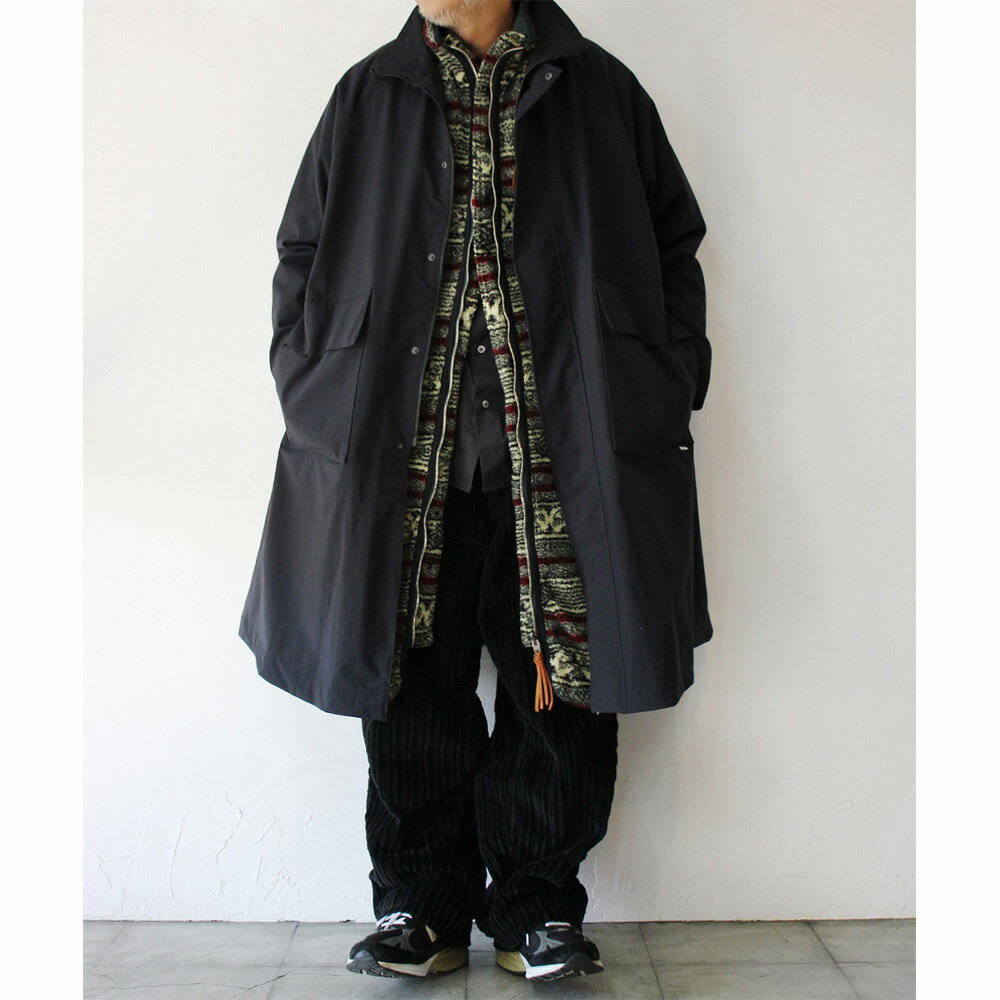 amne ����̡��ʥ����󥪥å������С��ɥ����ȡ�NYLON OX covered coat #���꡼�֡��֥�å�