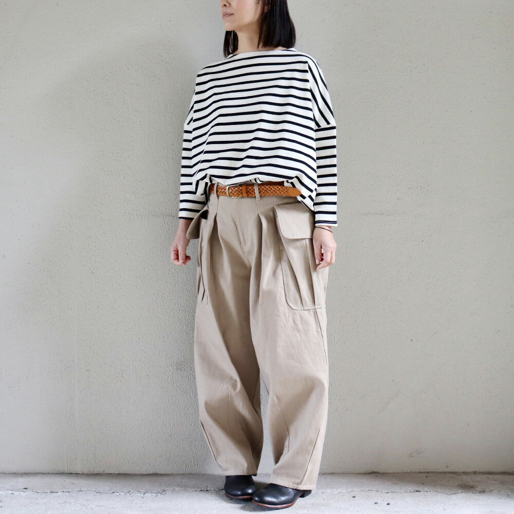 Rakuten - **ラスト一点のみSALE** ASEEDONCLOUD アシードンクラウド　P.E DENIM P.E trousers #sand beige　【送料無料】