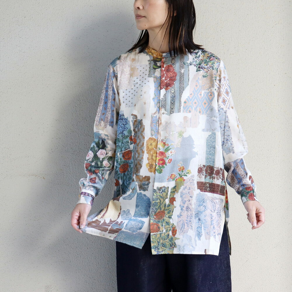 Rakuten - ASEEDONCLOUD アシードンクラウド　Travel memories print Kafusho shirt #マルチ　【送料無料】