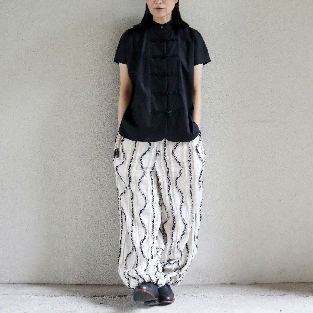 Rakuten - ASEEDONCLOUD アシードンクラウド　Festival cloth Kafusho trousers ＃off white　【送料無料】