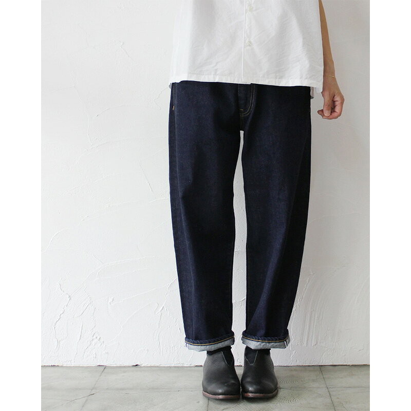 sasanquabytreesLooseTaperedDenim#onewash̵