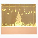 【IDK】アクリル フィギュア ケース クリスマス ライトアップ 背景 乾電池式 Fairy Light Case