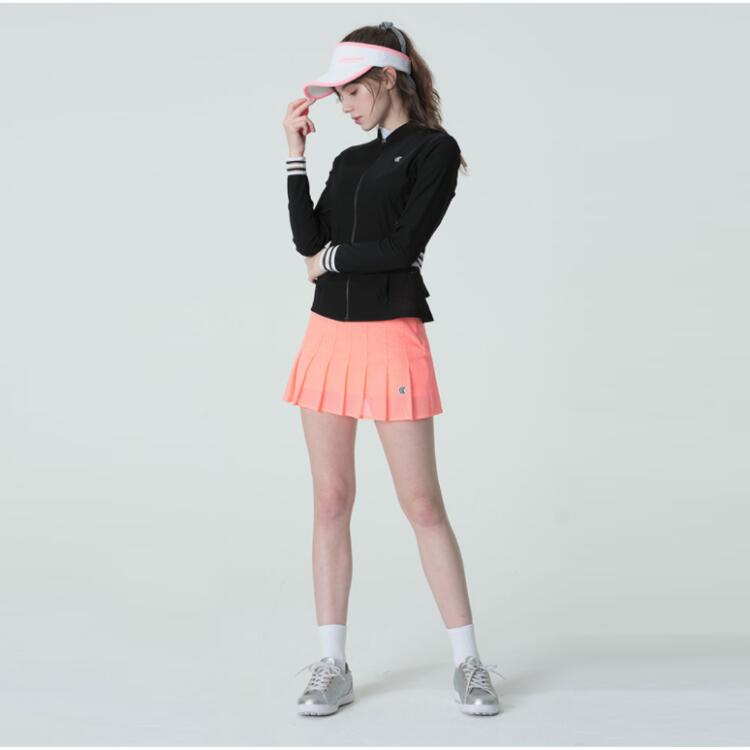 【韓国お取り寄せゴルフウェア】Aラインプリーツキュロット