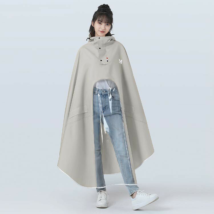 レインコート 自転車 自転車用レインコート バイク用 レインポンチョ 二重ツバ 安全ロング丈 リュック対応 透明バイザー レディース 携帯 多機能 災害用 防災 バイザー付き 雨具 軽量