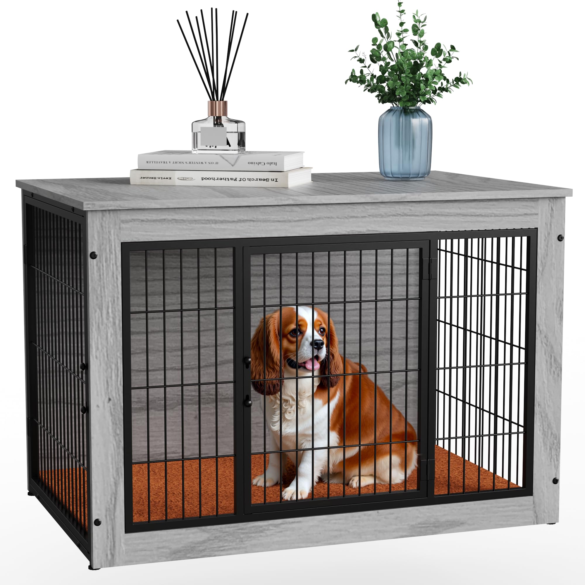 【送料無料】犬 ケージ ペットケージ 木製 犬サークル 大中型犬用 サークル 室内 犬 ウッディサークル ..