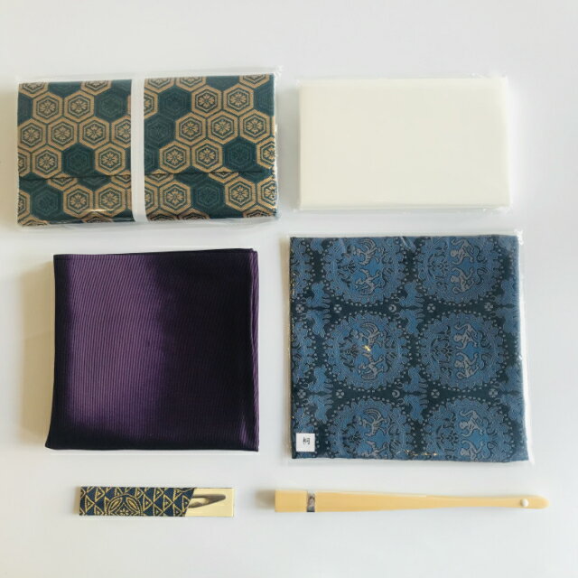 お稽古はじめセット　柄色味はおまかせの6点セット(3)