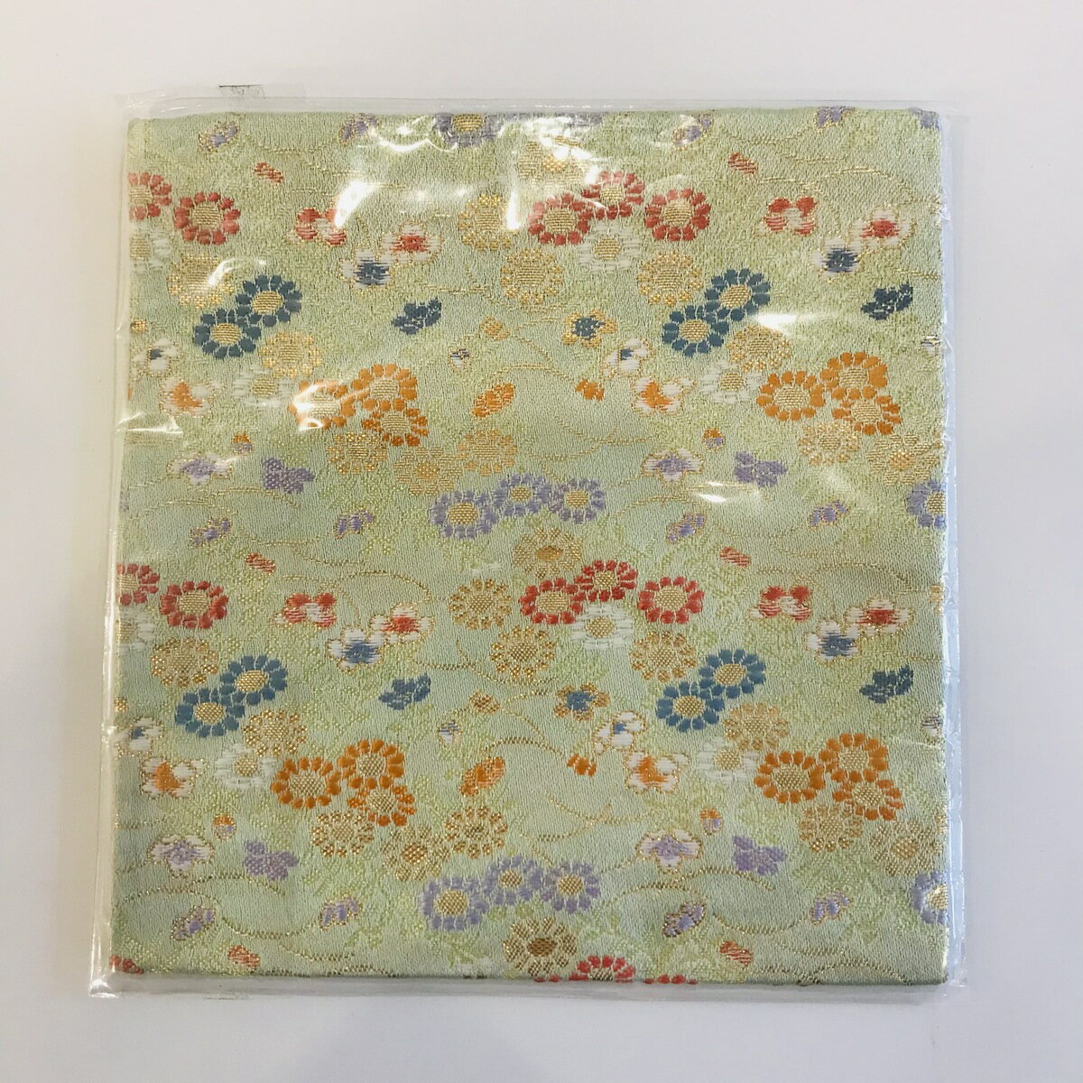 Rakuten - 古帛紗 化繊 緑色