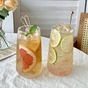 ガラスコップ カフェコップ 500ml 飲食店 ガラス食器 食器 食洗機対応グラス コップ ドリンクカップ スムージー パーティー おしゃれ カフェ風 酒器 日...