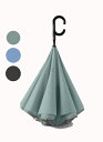 傘 逆さ傘2層構造 自立式 晴雨兼用 大きめ 直径110CM 130CM 140CM 自動開くワンタッチ逆さ傘 逆さま傘 両手自由 強風 風に強い 雨の日 暑い日 暑さ対策 日傘 プレゼント 濡れない傘 おしゃれ 逆さま傘 遮熱 遮光 2重構造