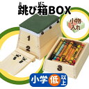 工作キット 小物入れ 跳び箱 型 仕分け 夏休み 宿題 工作 課題 自由研究 小学校 子供会 低学年 高学年 小学生 作品 提出