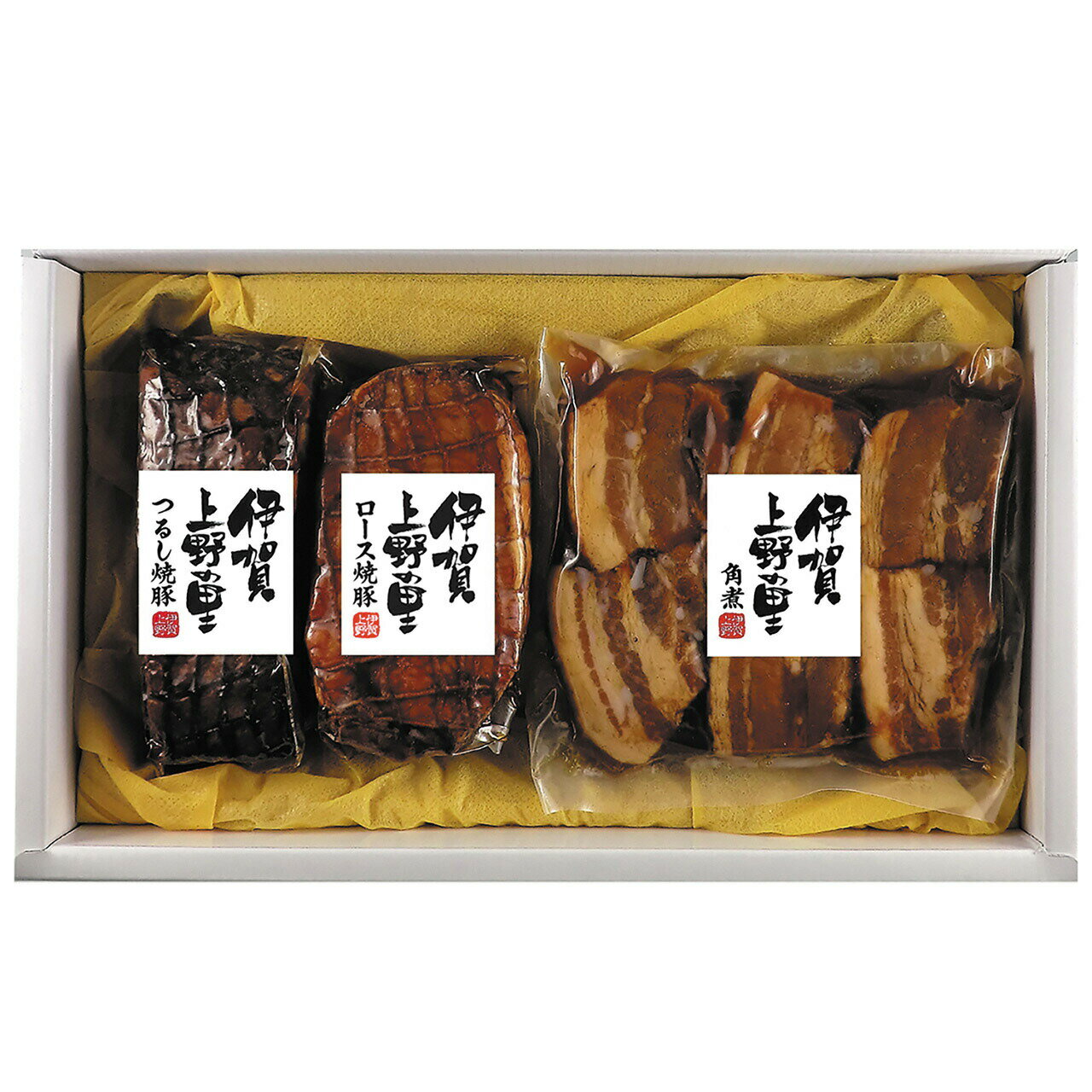 商品説明商品名父の日 つるし焼豚＆豚角煮セット箱サイズ17×29×6cm概要つるし焼豚170g×1・豚角煮180g×1・ロース焼豚175g×1ブランド株式会社サンショクおすすめポイント自然豊かな伊賀の地で職人の手により丁寧につくりあげました。一本一本ロースターでつるし焼きした自慢の焼豚と、独自の3段加熱工程により、奥までしっかり味がしみ込んだやわらかい豚角煮、ロース焼豚のセットです。小さなお子様からご年配の方まで人気の商品です。類似商品はこちら【6/14～6/16にお届け】 父の日用ギフト4,500円【6/14～6/16にお届け】 父の日用ギフト4,500円【6/14～6/16にお届け】 父の日用ギフト6,000円【6/14～6/16にお届け】 父の日用ギフト6,000円【6/14～6/16にお届け】 父の日用ギフト6,600円【6/14～6/16にお届け】 父の日用ギフト4,000円【6/14～6/16にお届け】 父の日用ギフト3,500円【6/14～6/16にお届け】 父の日用ギフト4,900円【6/14～6/16にお届け】 父の日用ギフト6,000円新着商品はこちら2024/4/27【木×樹脂】ウッドレジンキーホルダー フリーレ5,950円2024/4/25ムカデ対策 カラシでにげーる 30包入り 1,980円2024/4/25泡がコットンになる化粧水 レモンパフソーダ 2,480円再販商品はこちら2024/5/20＼あす楽対応♪／【3本セット】 サンブルー 13,950円2024/5/20＼あす楽対応♪／【6本セット】 サンブルー 16,750円2024/5/19【脱臭 浄化促進 バルキング防止】浄化槽用 ス2,610円2024/05/20 更新