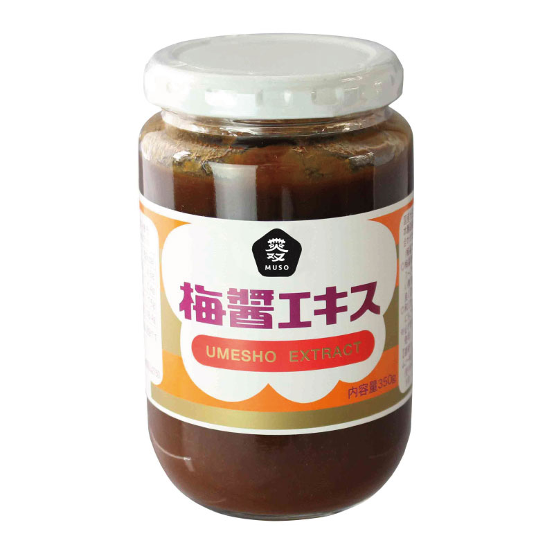 乐天商城 - ムソー 梅醤エキス 350g 国産 梅干 土用干し 古式醤油 国内産 美容 健康維持 着色料不使用 保存料不使用 料理 臭い消し サラダ タレ 漬物 おひたし 和え物 手軽