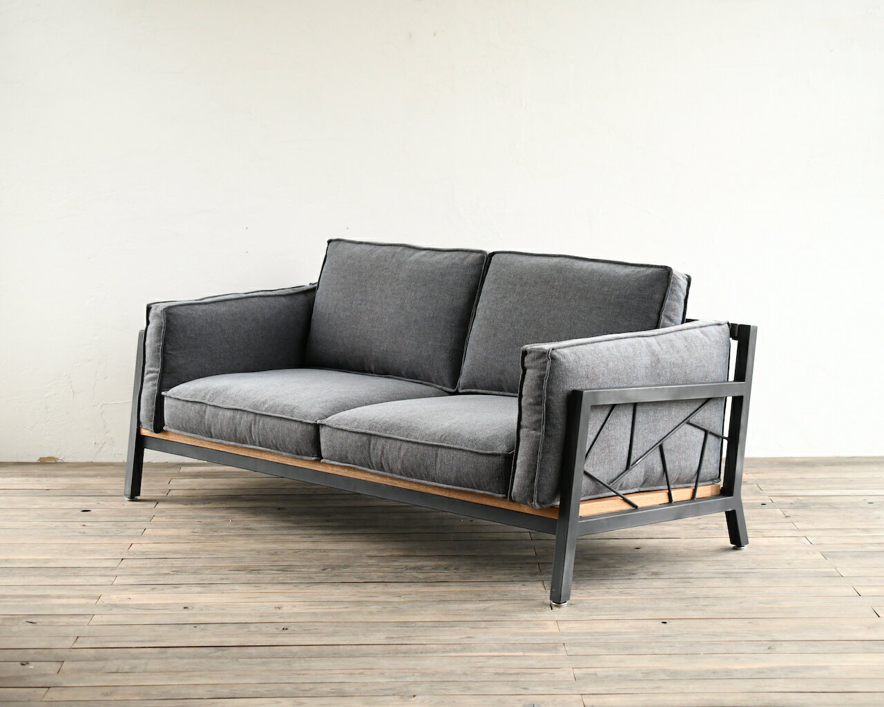 SULKSOFA - spider web #1（ fabric seat / 2seater ）※組立費用込み